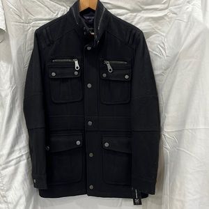 NWT- INC men’s black coat size small
